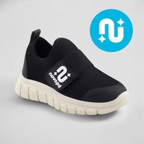 Tênis Infantil Novopé Soft Sport Super Flex Preto tamanho 28 ao32