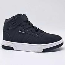 Tênis Infantil Ollie Botinha Menino Cano Alto Street Escolar Casual Leve Macio Alpha
