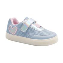 Tênis Infantil Ortofino Feminino Enseada com Led