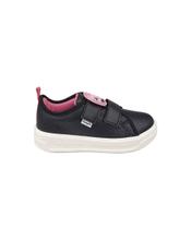 Tênis Infantil Pampili Up Patch Carinha Glitter Preto