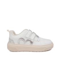 Tênis Infantil Pampili XP24 Detalhe Metalizado Branco Tênis Infantil Pampili XP24 Detalhe Metalizado Branco