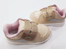 Tenis infantil Para Bebê Pimpolho com fita autocolante