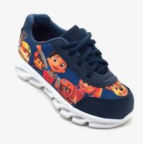 Tênis Infantil patrulha canina menino Led luz que pisca