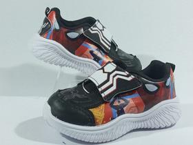 Tenis Infantil Pees-kids 204 Personagem Menino H.Aranha