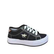 Tenis Infantil Personagem Preto cav OrtoBessa Barato Confort