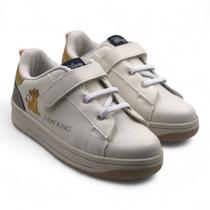 Tênis Infantil Personagem Rei Leão Confortável, Antiderrapante e Fácil de Calçar