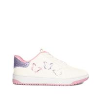 Tênis Infantil Pink Cats Napa Casual Creme/Rosa Tênis Infantil Pink Cats Napa Casual Creme/Rosa