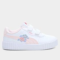 Tênis Infantil Puma Carina 3.0 Floral Menina Tênis Infantil Puma Carina 3.0 Floral Menina