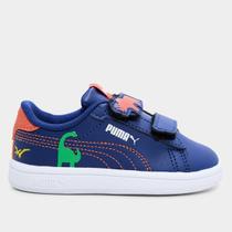 Tênis Infantil Puma Smash 3.0 Dino Tênis Infantil Puma Smash 3.0 Dino