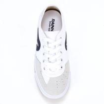 Tênis Infantil Rainha Vl 2500 Cano Baixo Branco/Marinho Tênis Infantil Rainha Vl 2500 Cano Baixo Branco/Marinho