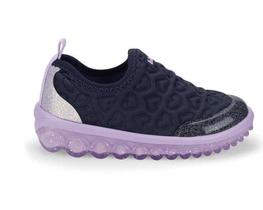 Tênis Infantil Roller 2.0 Lycra Marinho e Íris Bibi Tênis Infantil Roller 2.0 Lycra Marinho e Íris Bibi