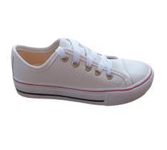 Tenis Infantil Sapatênis Masculino Okay BRANCO