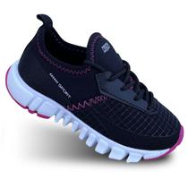 Tênis Infantil Sem Cadarço Feminino Para Menina Klin Feminino Calce Fácil Jump 244029 Tênis Infantil Sem Cadarço Feminino Para Menina Klin Feminino Calce Fácil Jump 244029