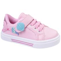 Tênis Infantil Sereia Ariel Confort Magia e Segurança para sua Menina