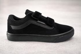 Tênis Infantil Skate Escolar Sola Costurada com fechamento
