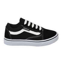 Tênis Infantil Skate Escolar Unissex Haymax Costurado na Lateral Confotavel Resistente