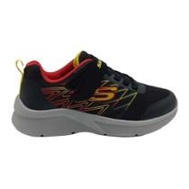 Tênis Infantil Skechers Com tiras autocolantes Microspec 403770l -