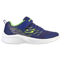 Tênis infantil skechers microspec texlor amortecedor macio