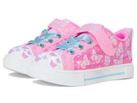 Tênis Infantil Skechers Twinkle Toes Borboleta Rosa com Luz Tênis Infantil Skechers Twinkle Toes Borboleta Rosa com Luz