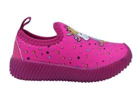 Tênis Infantil Slip On Com Led Menina Batatinha 168-326