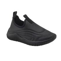 Tênis Infantil Slip On Guty Preto Pé com Pé 38347-050
