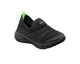 Tênis Infantil Slip On Guty Runner Preto Pé com Pé