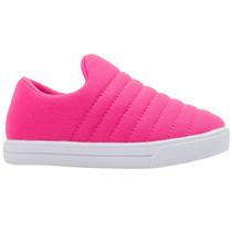 Tênis Infantil Slip On Menina Macio Confortável Kimimo