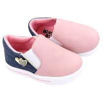 Tênis Infantil Slip On Meninas Charmoso E Delicado