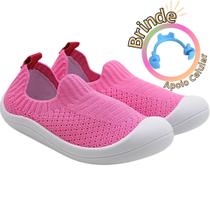 Tênis Infantil Slip On Sapatilha Confortável Leve Flexível