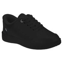 Tênis Infantil Unissex Usefull College Cadarço Preto Kidy 087-0044-0007