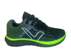 Tenis infantil via vip escolar 9504 jogging resistente confortavel Tenis infantil via vip escolar 9504 jogging resistente confortavel