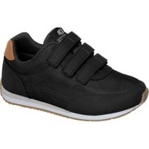 Tênis Infantil Xua Xua Masculino Jogging Preto