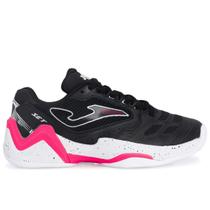 Tênis Joma Set Lady All Court Preto Branco e Rosa Tênis Joma Set Lady All Court Preto Branco e Rosa