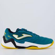 Tênis Joma Set Saibro Azul e Amarelo Tênis Joma Set Saibro Azul e Amarelo
