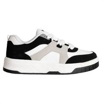Tênis Jump Strike Preto E Branco