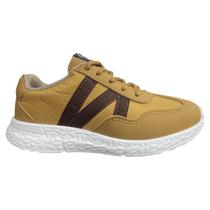Tênis Juvenil Molekinho Adventure Confort Mostarda