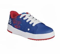 TÊNIS K360 ESTILO RESPITEC AZUL ROYAL/VERMELHO/BRANCO Kidy