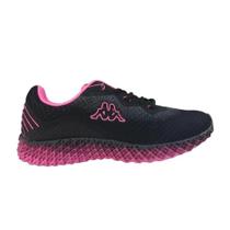 Tênis Kappa Melly Feminino Preto/Rosa