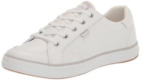 Tênis Keds Center 3 com cadarço feminino de couro branco