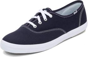 Tênis Keds Champion Lace Up Navy Canvas femininos tamanho 7 Tênis Keds Champion Lace Up Navy Canvas femininos tamanho 7