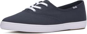 Tênis Keds Champion Point Low Fashion em lona azul marinho para mulheres