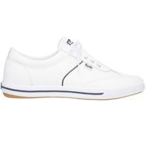 Tênis Keds Courty Core com cadarço feminino de couro branco