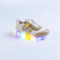 Tenis kidy flex light ouro