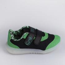 TENIS KIDY FLEX LIGHT PRETO/VERDE Kidy TENIS KIDY FLEX LIGHT PRETO/VERDE Kidy