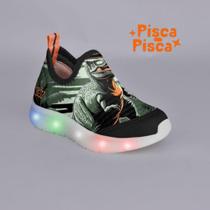 TENIS KIDY FLEX LIGHT VERDE/LARANJA Kidy