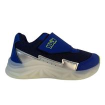 Tênis kidy light led fita auto colante ref:0350088 menino