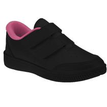 Tênis Kidy Menina Colegial Usefull Calce Fácil tiras autocolantes Tênis Kidy Menina Colegial Usefull Calce Fácil tiras autocolantes