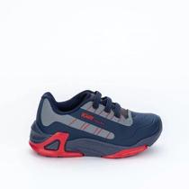 Tênis Kidy Play Respi-Tec -Marinho/Vermelho