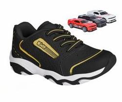 TÊNIS KIDY PLAY RESPITEC PRETO/AMARELO Kidy