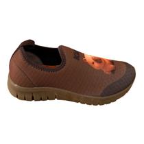 Tênis Kidy Ultra Flex Capivara Infantil Marrom